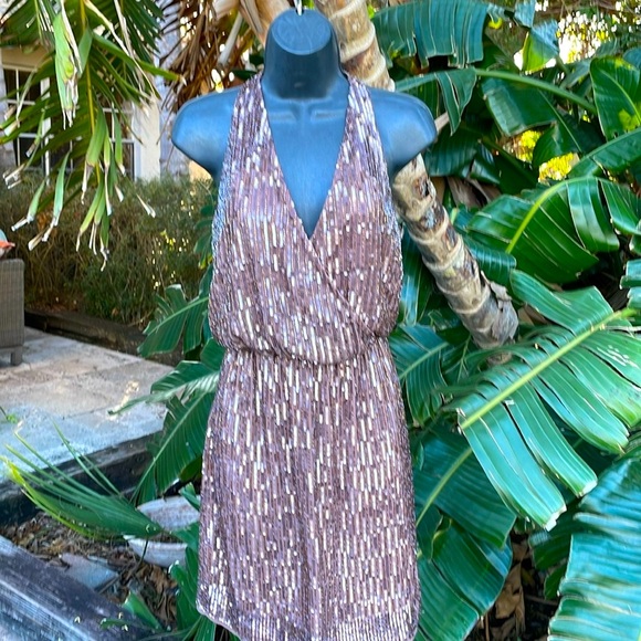 Aidan Mattox sequin dress - Picture 3 of 7